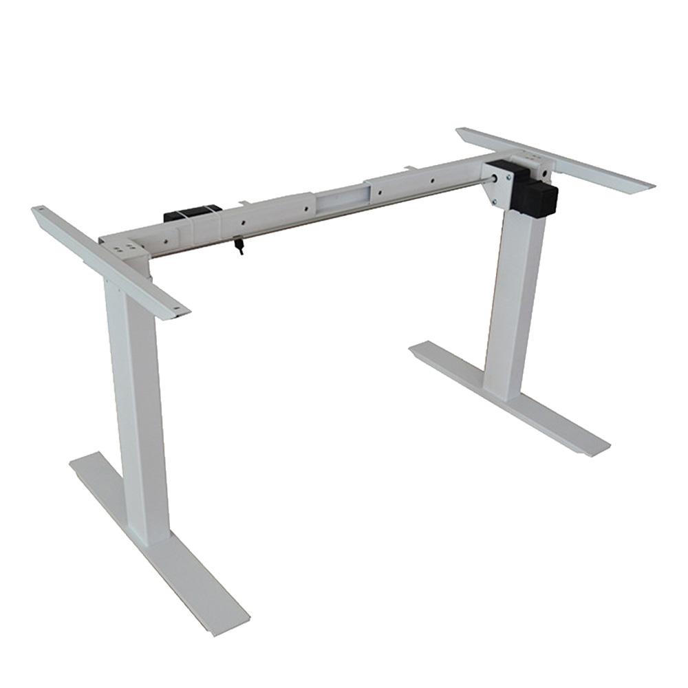 Standing Desk Height Adjustable Sit Stand Motorised Single Motor Frame Only Black