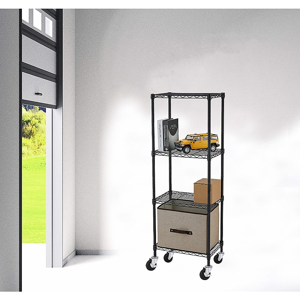 Modular Wire Storage Shelf 600 x 600 x 1800mm Steel Shelving